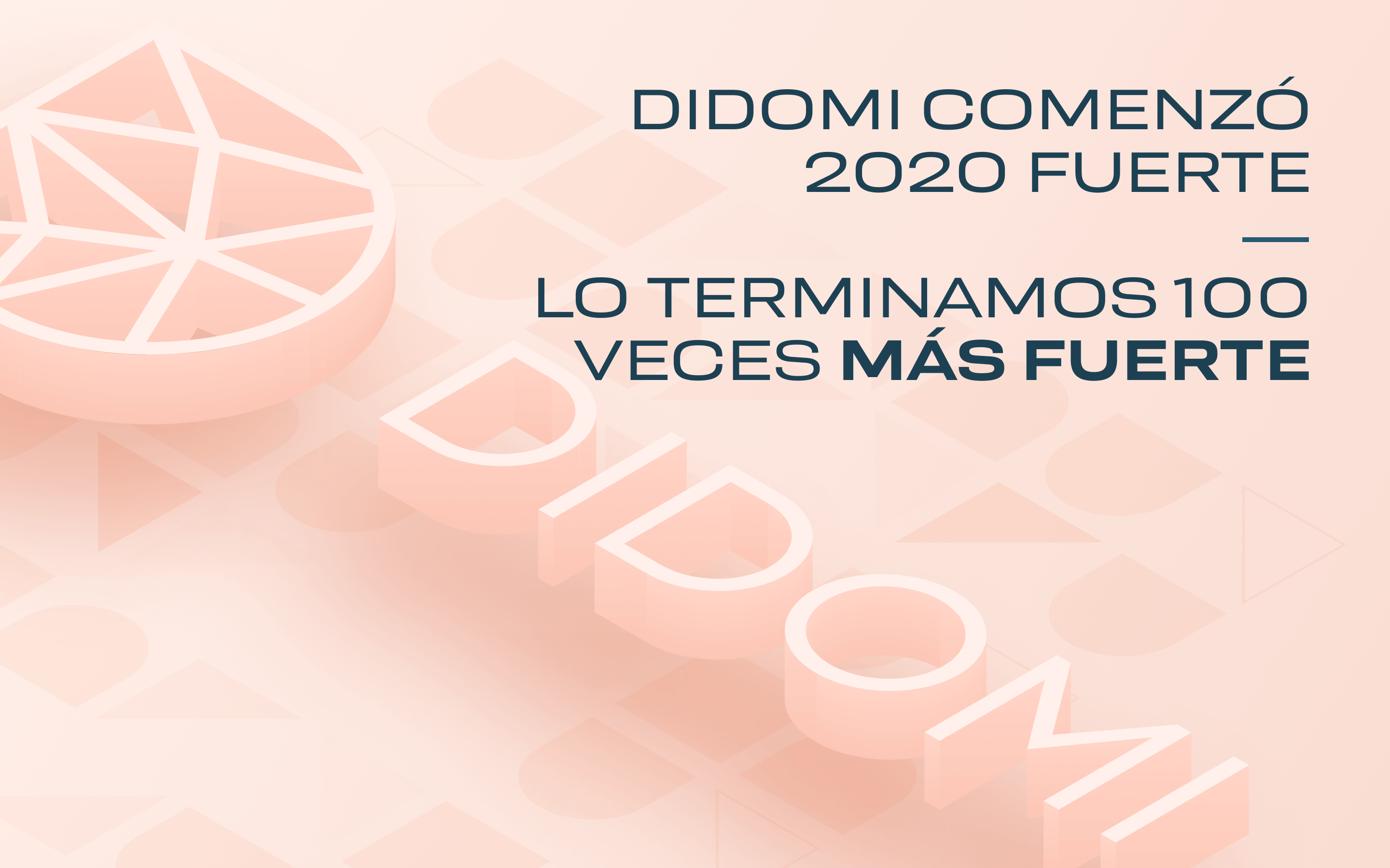 Didomi comenzó 2020 fuerte. Lo terminamos 100 veces más fuerte.